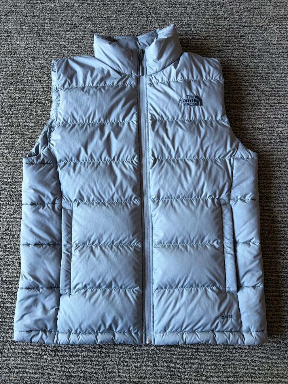 The North Face 550 Puffer Vest - Like New! Grey, Men’s Medium